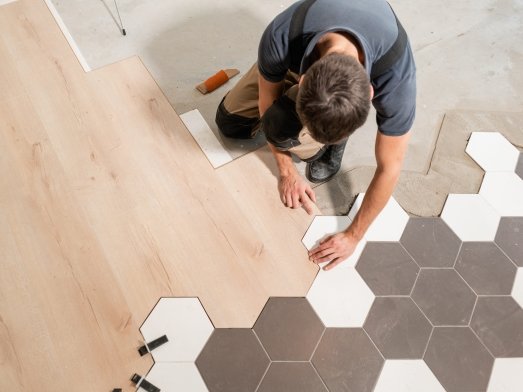 Flooring installation services in Terre Haute, ID